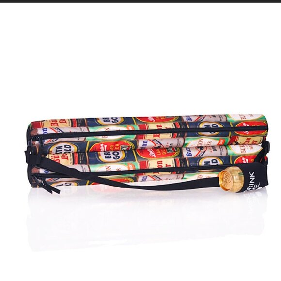 Burton Das Cuda Double Beeracuda Beer Sling Cooler Shoulder Can Beverage Holder - Picture 1 of 5